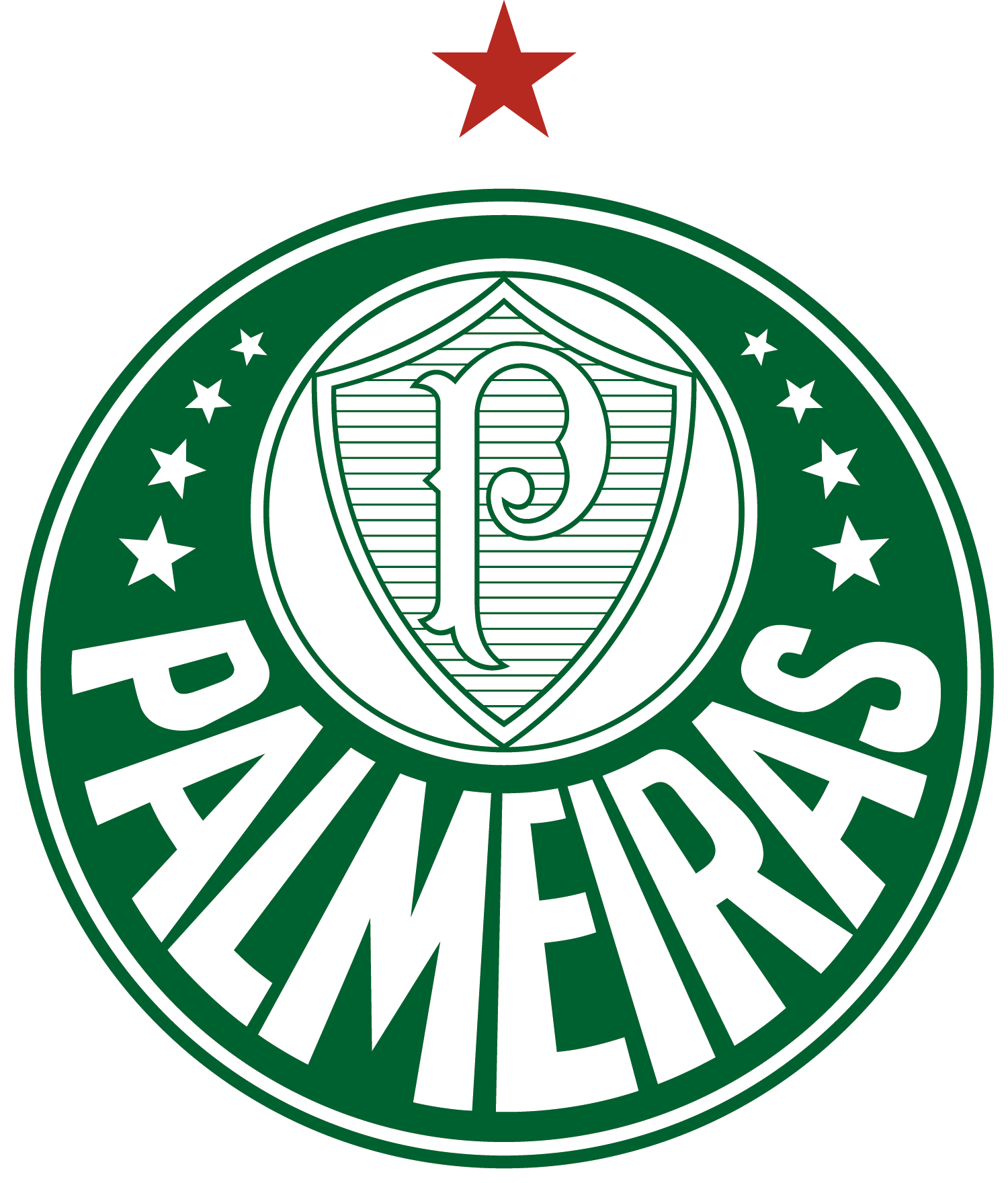 Escudo oficial da Sociedade Esportiva Palmeiras
